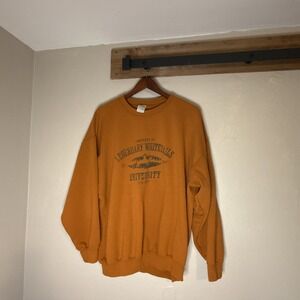 Vintage Legendary Whitetails University Sweatshirt Orange Crewneck Size‎ XXL